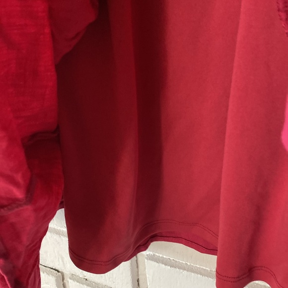 Torrid Mini Rayon Slub Crochet Yoke Shift Dress - Picture 9 of 11